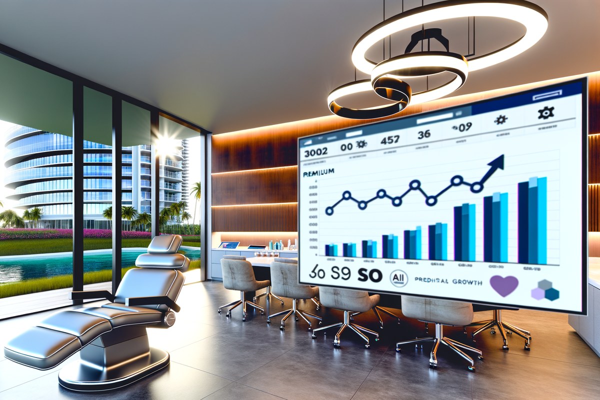 AI-powered SEO, CRM and digital growth concept for medical spas in Miami | miami seo services