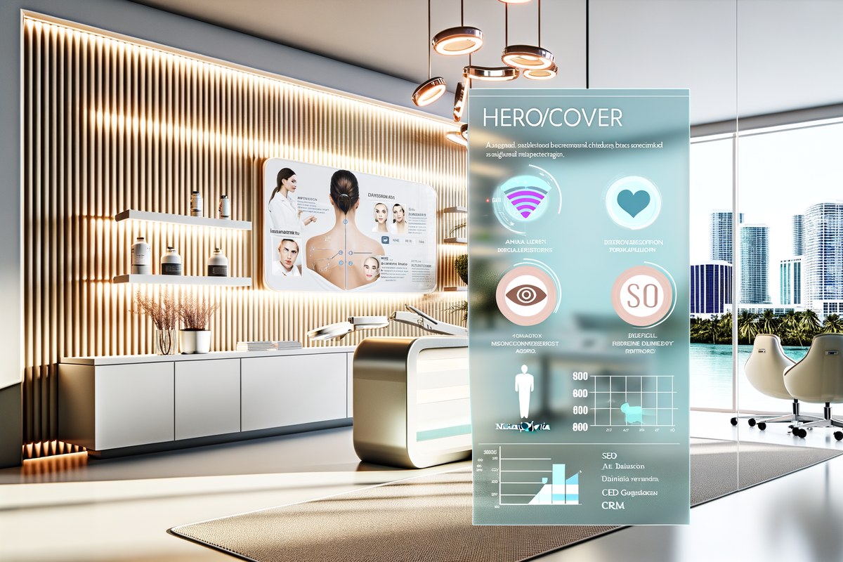 Miami SEO services concept for medical spas