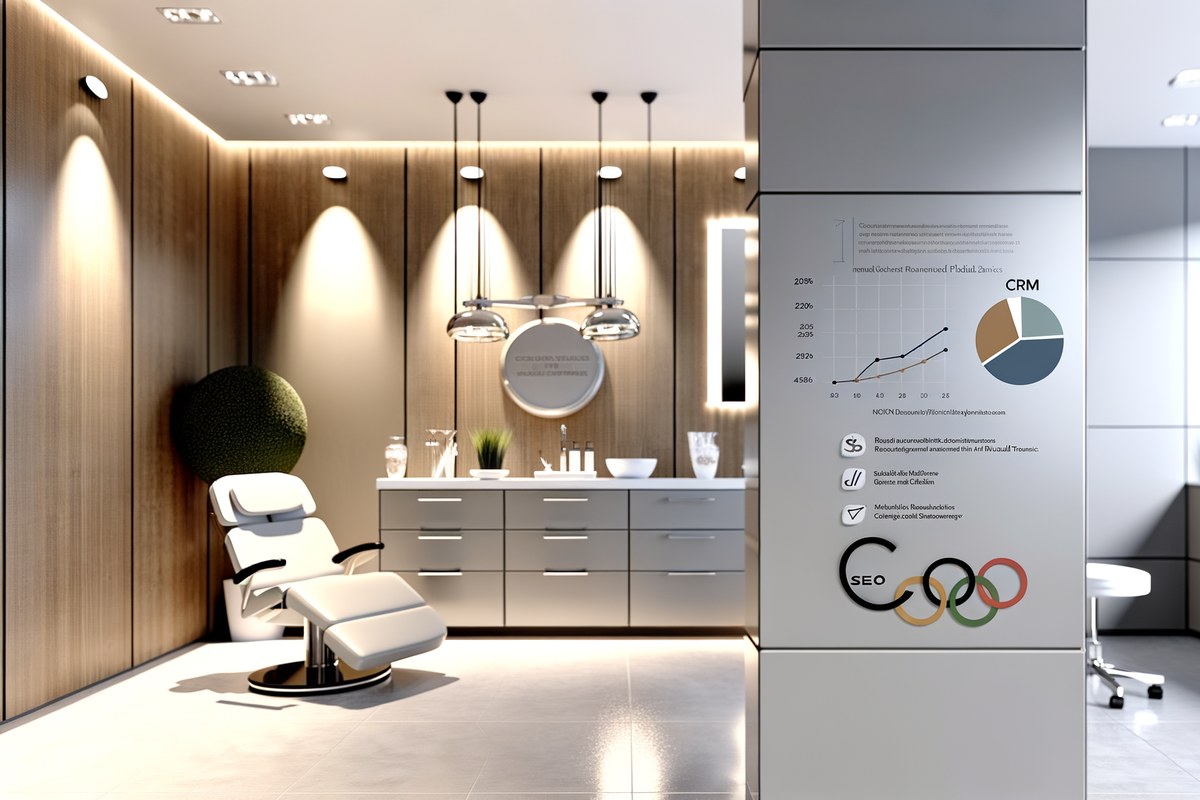 AI-powered SEO, CRM and digital growth concept for medical spas in Miami | miami seo services