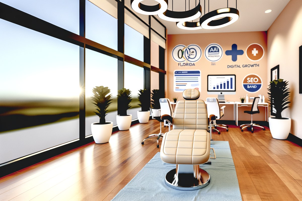 AI-powered SEO, CRM and digital growth concept for medical spas in Miami | miami seo services