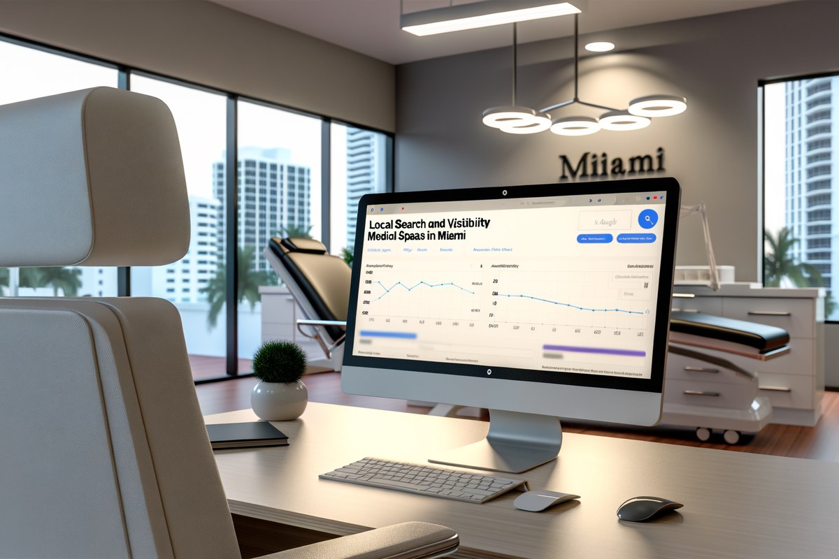 Miami Medical Spa Growth Systems AI-powered SEO and digital growth concept for medical spas in Miami