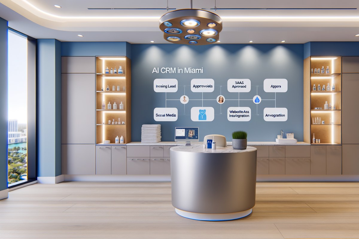 Miami Medical Spa Local Visibility Strategy Local SEO and visibility strategy visual for medical spas in Miami