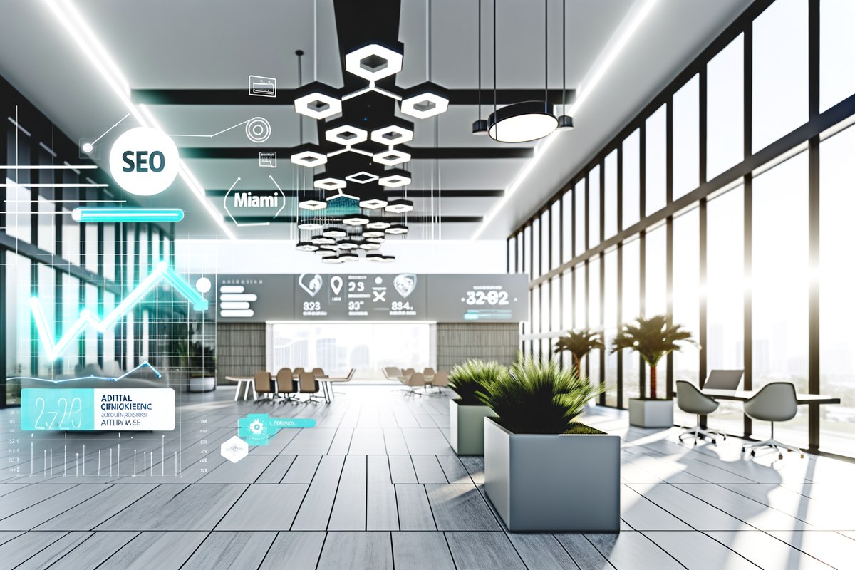 AI-powered SEO, CRM and digital growth concept for medical spas in Miami | miami instagram analysis services