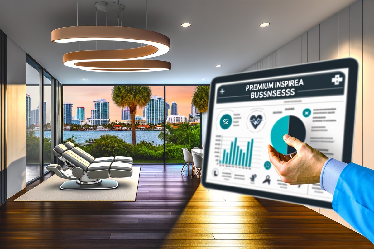 AI-powered SEO, CRM and digital growth concept for medical spas in Miami | miami instagram analysis services