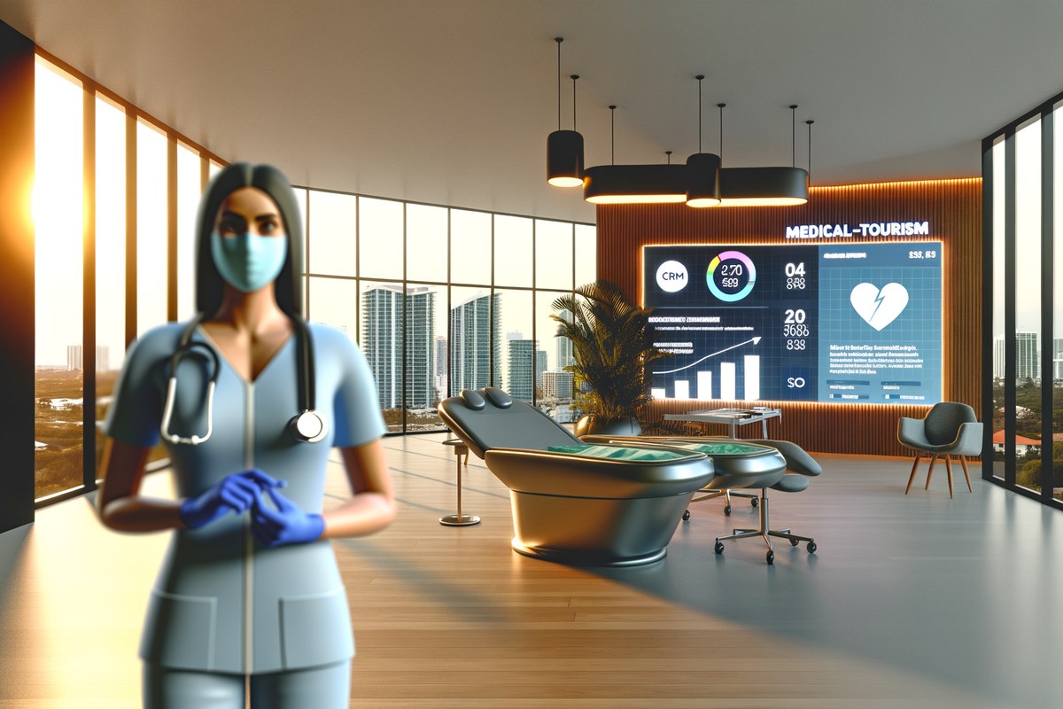 AI-powered SEO, CRM and digital growth concept for medical spas in Miami. | miami instagram analysis services