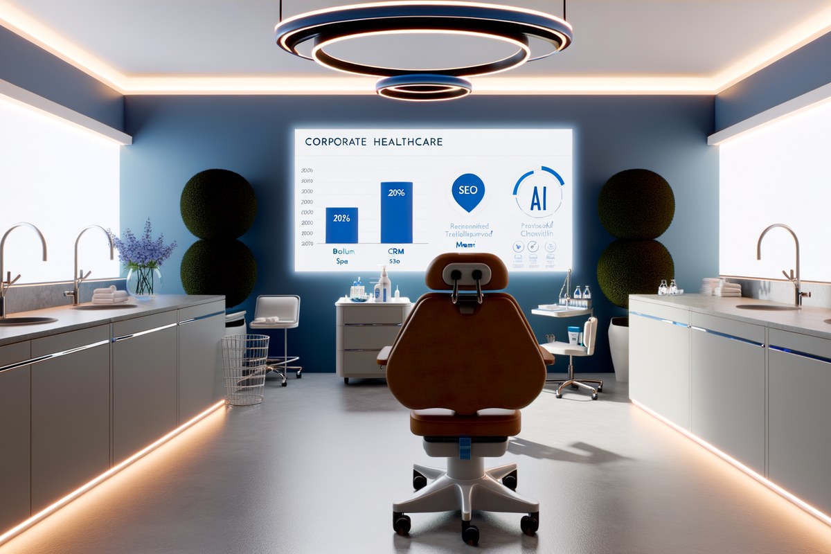AI-powered SEO, CRM and digital growth concept for medical spas in Miami | miami instagram analysis services