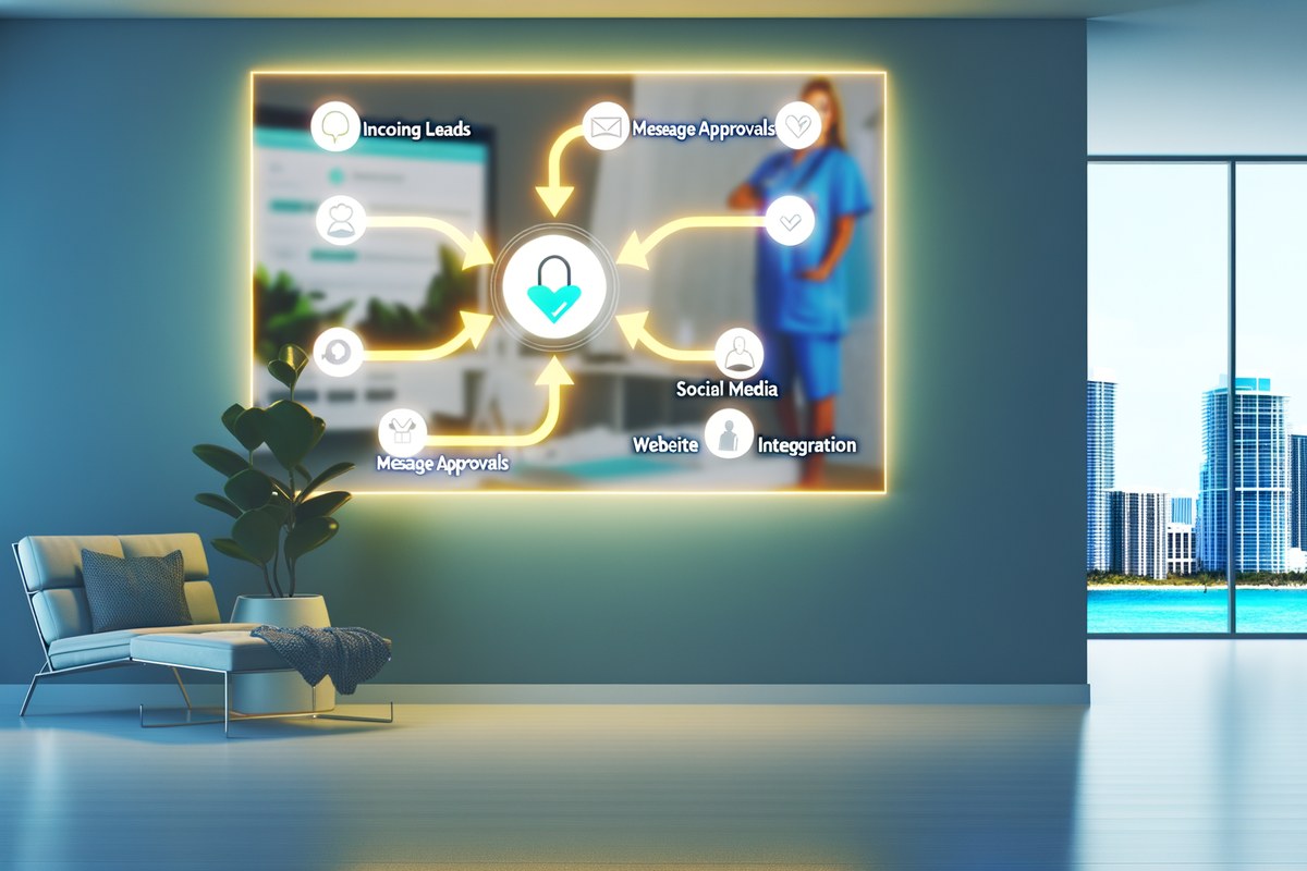 AI-powered CRM systems enhancing operational efficiency of Miami real estate teams