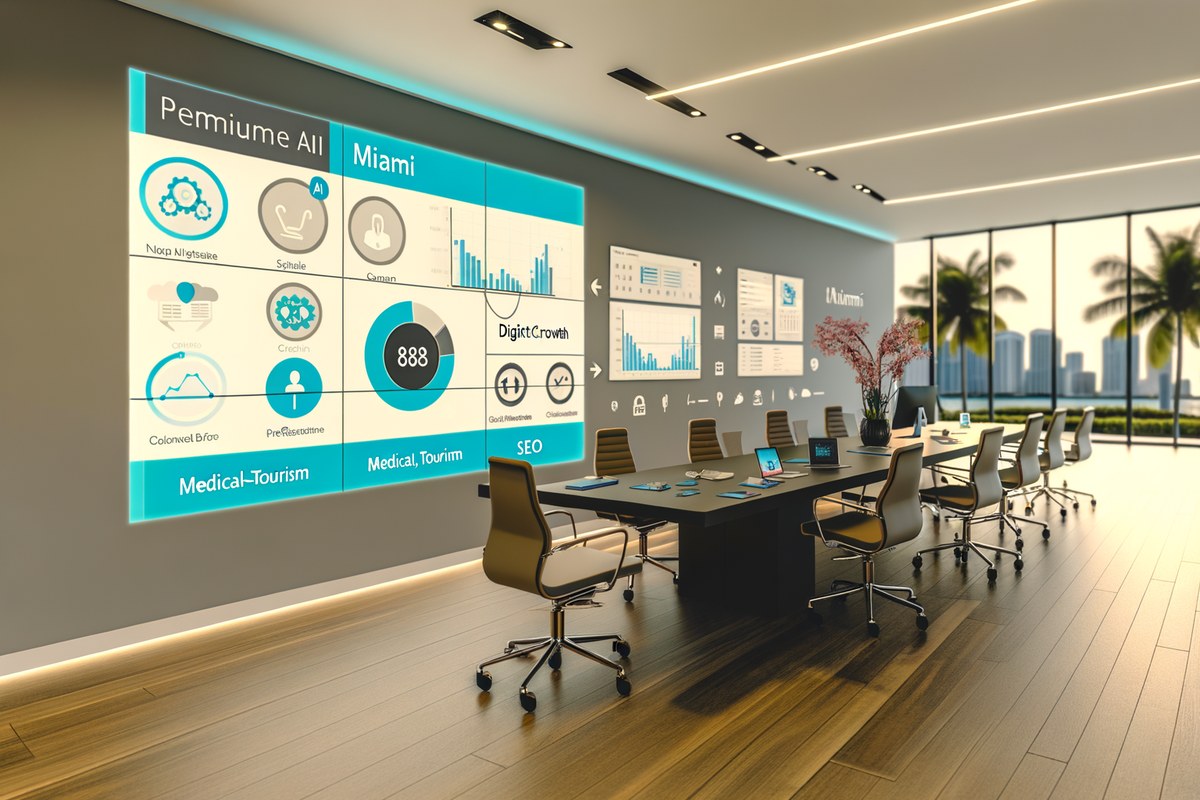 AI-powered SEO, CRM and digital growth concept for real estate teams in Miami | miami crm integration services