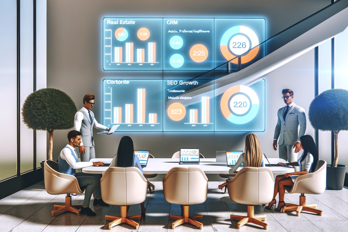 AI-powered SEO, CRM and digital growth concept for real estate teams in Miami | miami crm integration services