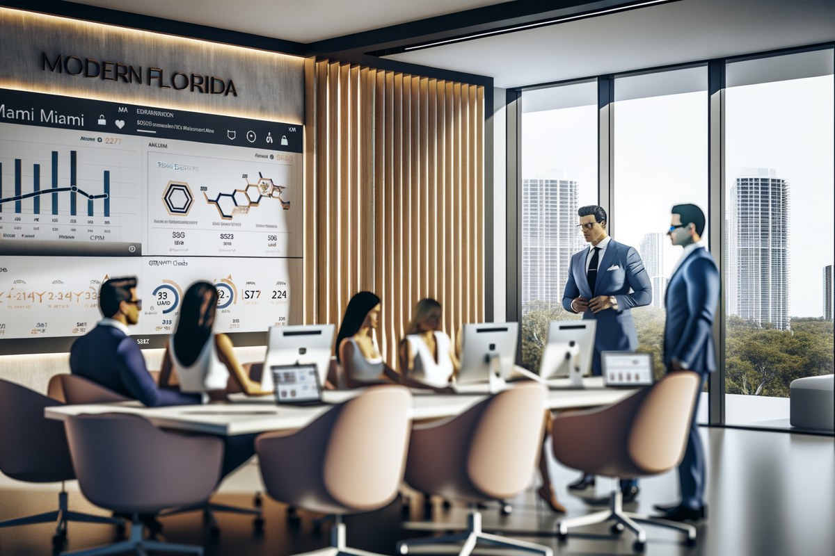 AI-powered SEO, CRM and digital growth concept for real estate teams in Miami | miami crm integration services