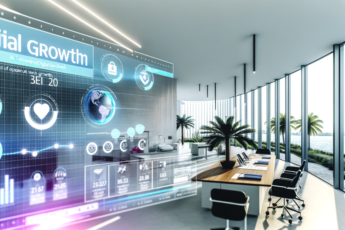 AI-powered SEO, CRM and digital growth concept for real estate teams in Miami | miami crm integration services