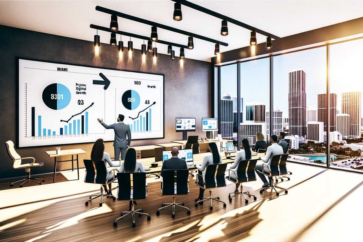 AI-powered SEO, CRM and digital growth concept for real estate teams in Miami | miami crm integration services