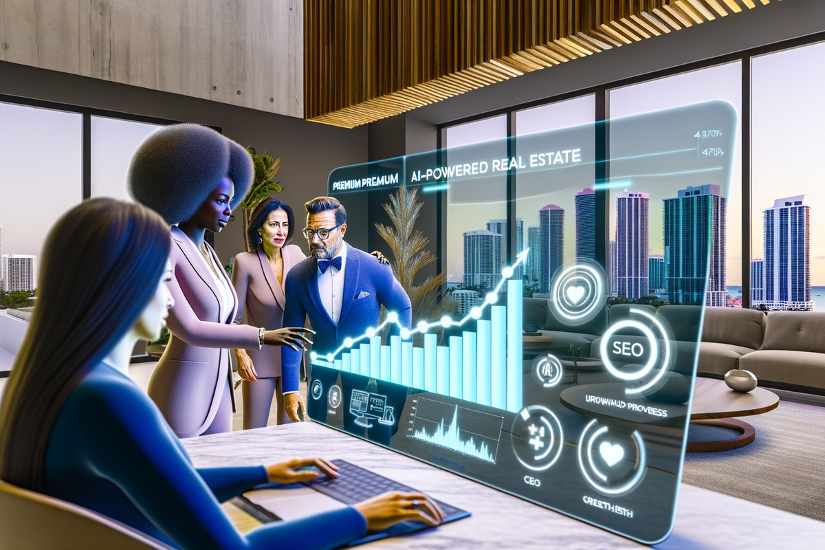 AI-powered SEO, CRM and digital growth concept for real estate teams in Miami | miami crm integration services