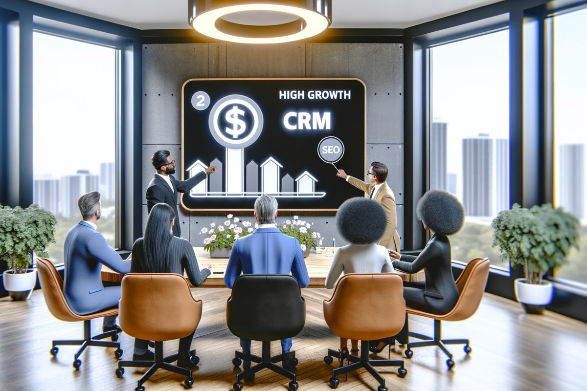 AI-powered SEO, CRM and digital growth concept for real estate teams in Miami | miami crm integration services