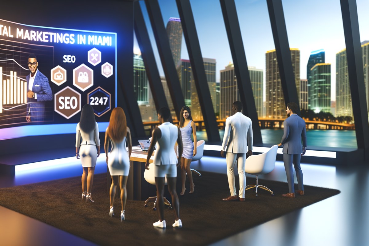 AI-powered SEO, CRM and digital growth concept for real estate teams in Miami | miami digital marketing services
