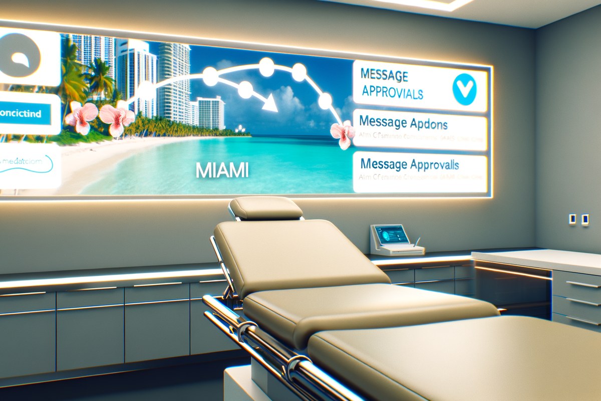 Miami Real Estate Team CRM Workflow CRM lead tracking and message workflow visual for real estate teams in Miami
