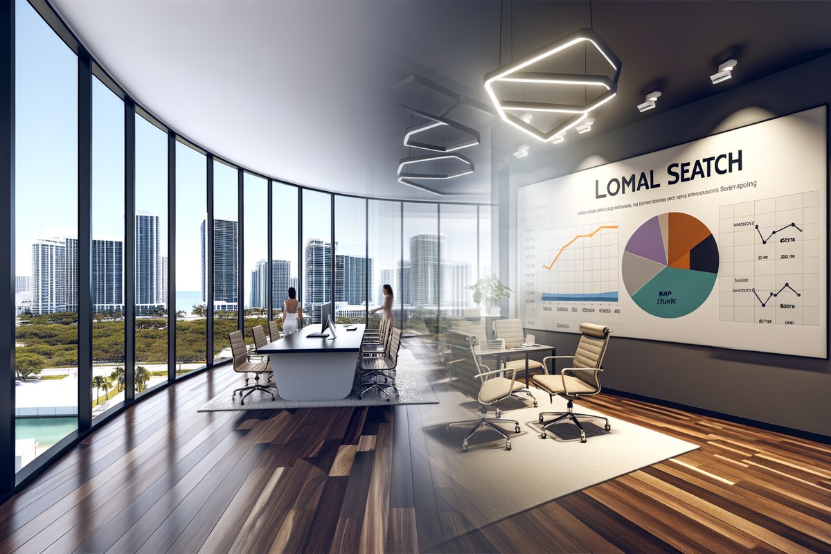 Miami Real Estate Team Local Visibility Strategy Local SEO and visibility strategy visual for real estate teams in Miami