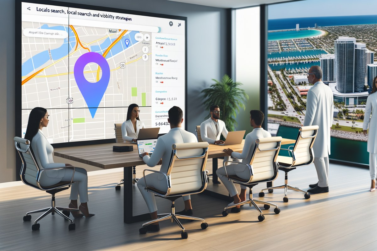 AI-powered digital growth concept for real estate teams in Miami