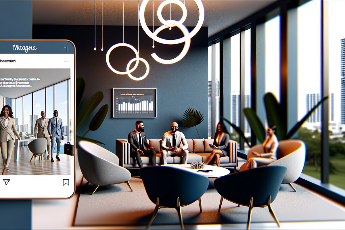 AI-powered SEO, CRM and digital growth concept for real estate teams in Miami | miami instagram analysis services