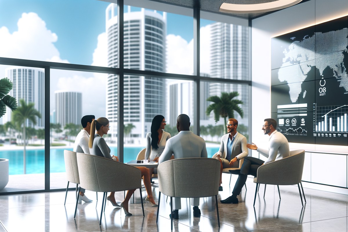 AI-powered SEO, CRM and digital growth concept for real estate teams in Miami | miami instagram analysis services