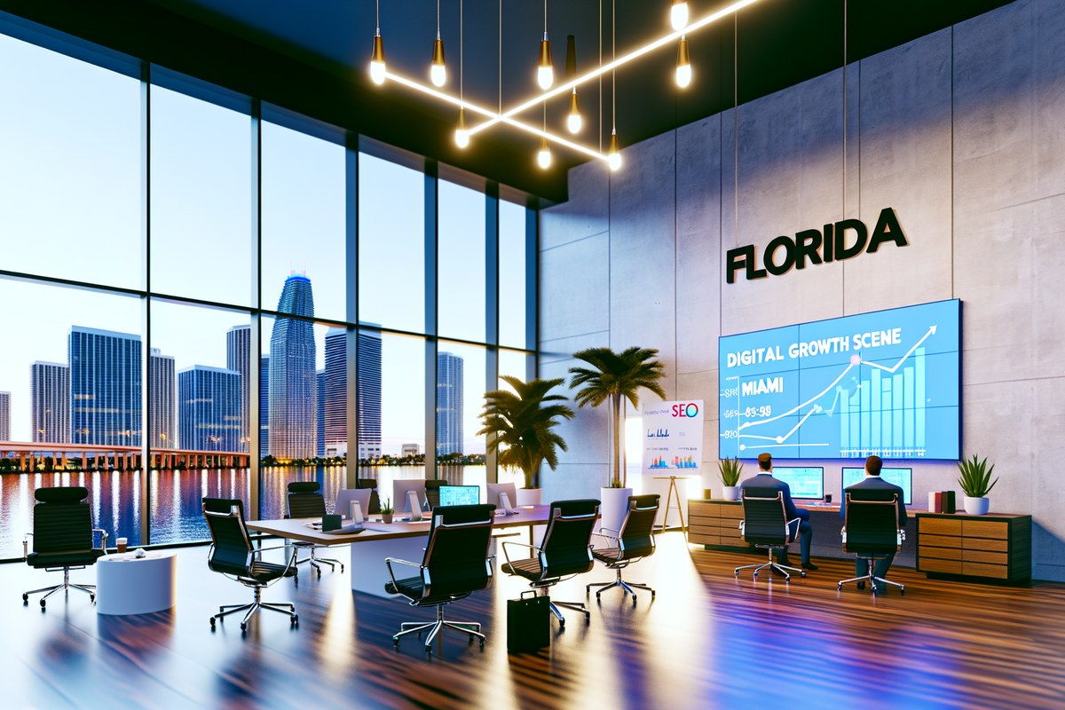 AI-powered SEO, CRM and digital growth concept for real estate teams in Miami | miami instagram analysis services