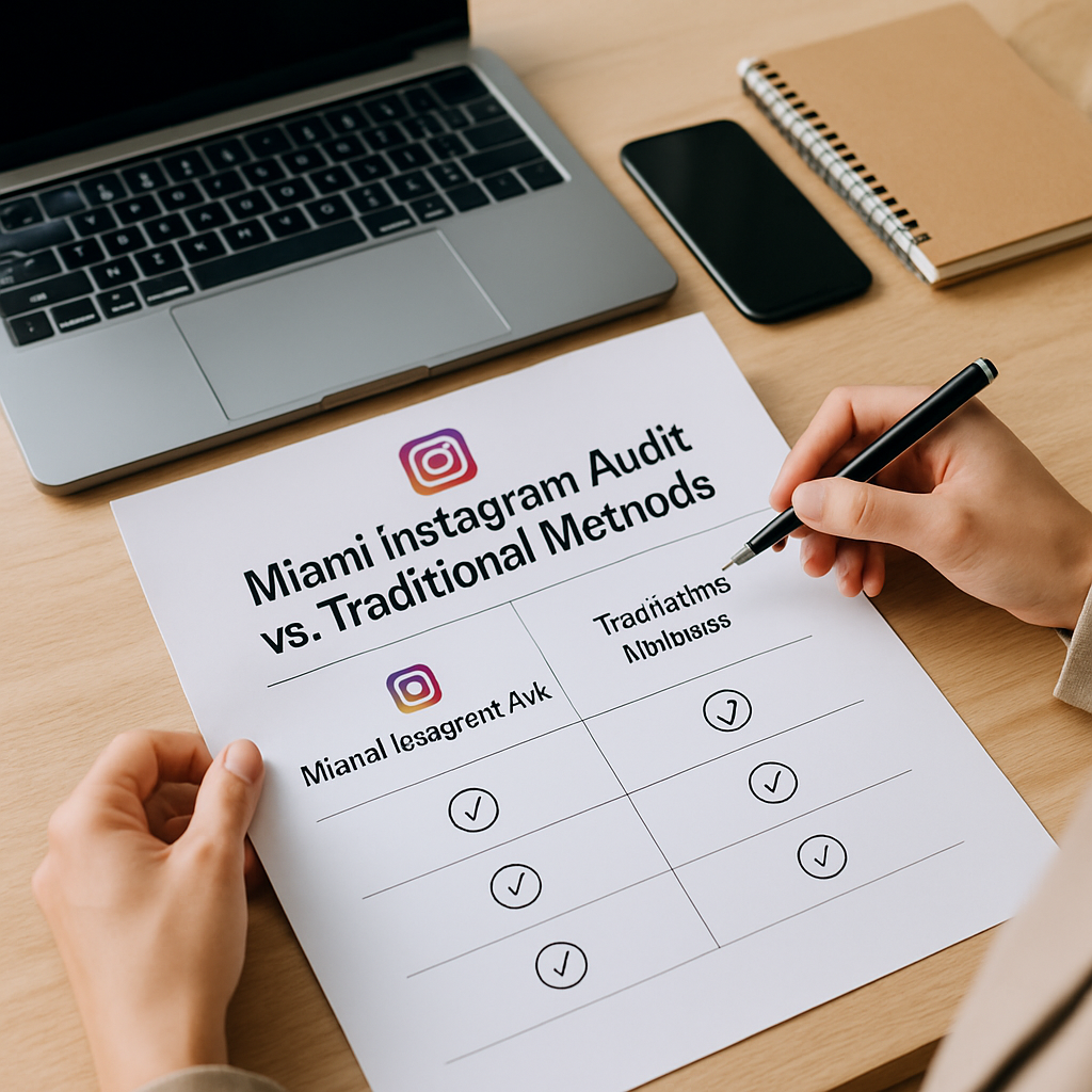 Miami Instagram Audit - Miami Instagram Audit vs. Traditional Methods: Which is Better?
