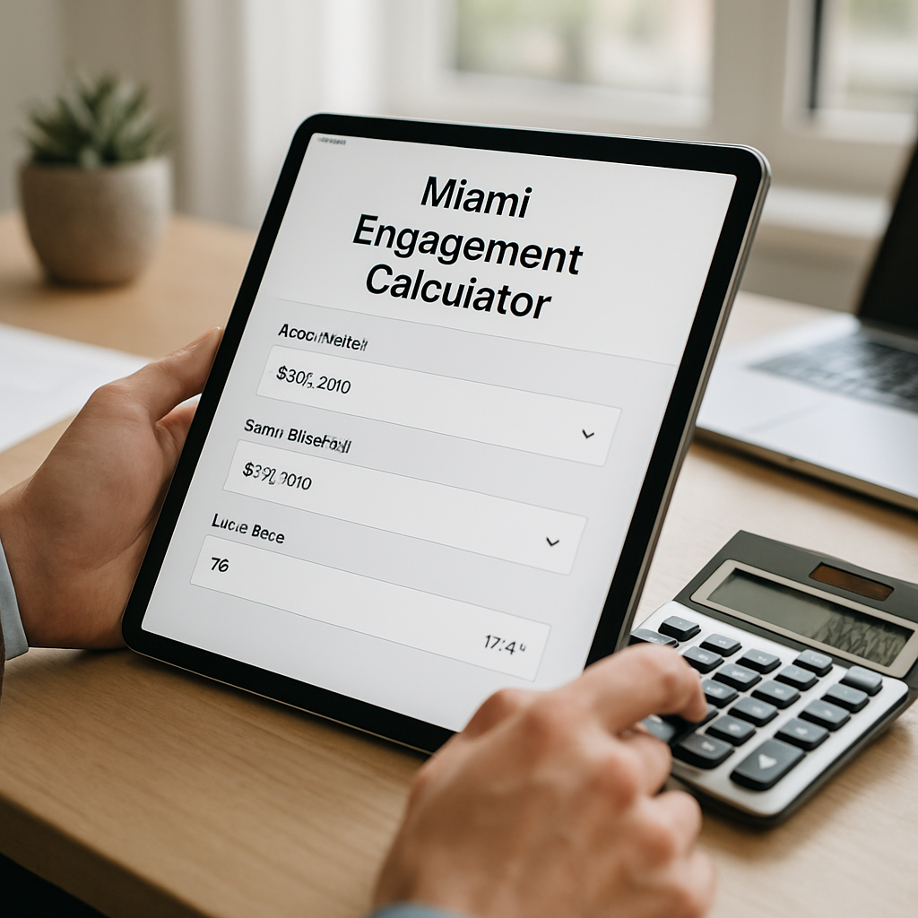 Miami Engagement Calculator Process