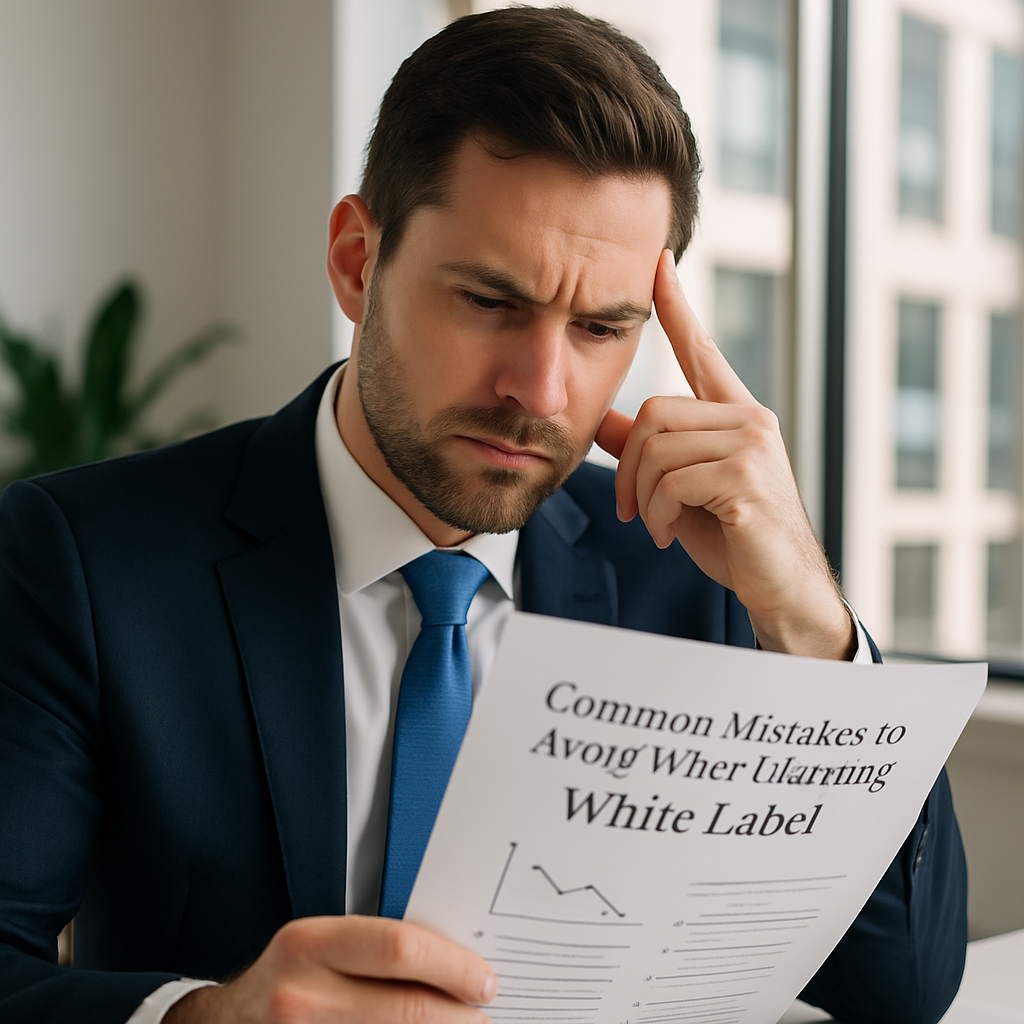 Miami White Label - Common Mistakes to Avoid When Utilizing Miami White Label